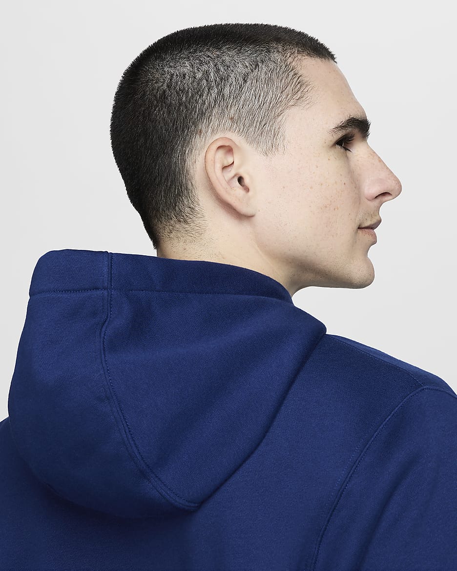Felpa pullover da calcio con cappuccio Nike Olanda Club Uomo. Nike IT